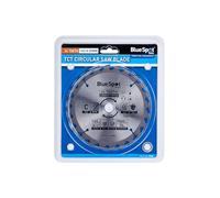 Blue Spot Tools 19408 - Hojas de sierra circular TCT de 165 mm x 20 mm (24 dientes)
