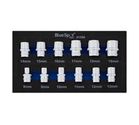 Blue Spot Tools Juego de 12 Casquillos Metricos de 3/8″ (8-19mm)