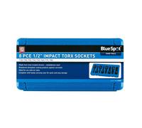 Blue Spot Tools Juego de 8 Vasos Torx de 1/2'' para Impacto (T30-T80)