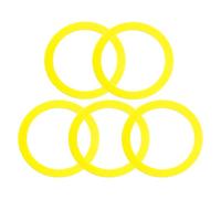 Blue Stars K-GP1059291 - 5 paquetes de repuesto de sello de válvula de descarga de recipiente - Ajuste exacto para inodoros Kohler - Sustituye a 2475620 GP1059291 1049291 - Goma de larga duración -