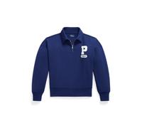 Blue Sudadera de felpa con logotipo "P" M