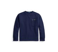 Blue Sudadera de tejido polar Relaxed Fit S