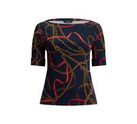 Blue Tallas Grandes - Camiseta de algodón con cuello barco 48-50