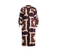 Blue Tallas Grandes - Vestido camisero midi de sarga 52