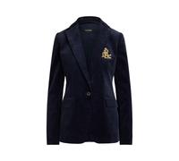 Blue Tallas Pequeña - Blazer de pana de algodón con parche 38