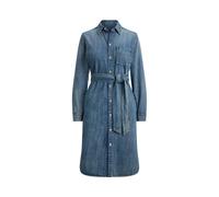 Blue Tallas Pequeña - Vestido camisero de denim con cinturón XS