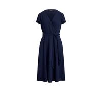 Blue Tallas Pequeña - Vestido cruzado de georgette 46