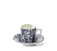 Blue Taza para expreso Faded Peony TALLA ÚNICA