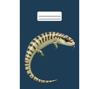 Blue Tongue Skink Journal - Cartoon Style Cover