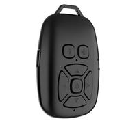 Blue-Tooth Mobile Phone Remote Button Clicker Page Turner - Obturador Remoto Recargable Compatible con iOS Compatible con iOS