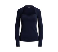 Blue Top de punto jersey con escote cuadrado S