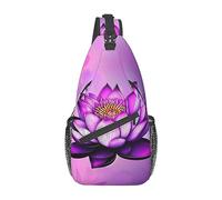 Blue Underwater World of Fishpatterned Unisex Duffel Bag Bag Crossbody Bag for Traveling, Senderismo, Escalada, Running Cycling, Loto morado, Talla única