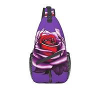 Blue Underwater World of Fishpatterned Unisex Duffel Bag Bag Crossbody Bag for Traveling, Senderismo, Escalada, Running Cycling, Fucsia Rose, Talla única