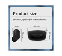 (Blue) VAORLO A6S Bluetooth 5.0 Wireless Sports Earbuds HiFi Stereo Music with Microphone Noise Cancel Headphone for All Smartphones