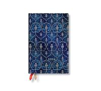 Blue Velvet Mini Verso 12-month Dayplanner 2024
