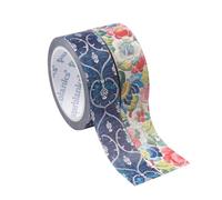 Blue Velvet / Pear Garden (Mixed Pack) Washi Tape: 2 Iconic Paperblanks designs per set, Metallic foil pattern, 15mm wide x 10 metres long (Paperblanks Washi Tape)