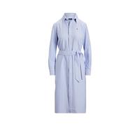 Blue Vestido camisero de oxford de algodón ES 30