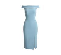 Blue Vestido de cóctel de crepé 40