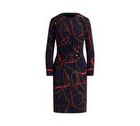 Blue Vestido de punto con manga tres cuartos 44