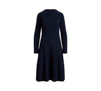 Blue Vestido en punto de ochos y canalé XS