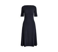 Blue Vestido midi de algodón elástico L