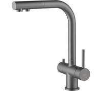 Blue Water Apala grifo de cocina con filtro de pie grafito/gris 5901730616507