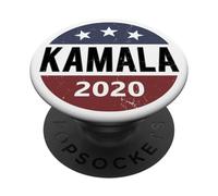 Blue Wave Retro Vintage Campaign Election Kamala Harris 2020 PopSockets PopGrip Adhesivo