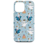 Blue Wedding Goose Carcasa para iPhone 13 Pro MAX