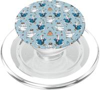 Blue Wedding Goose PopSockets PopGrip para MagSafe
