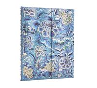 Blue Willow (Celebrate Hanfu) Ultra Lined Hardcover Journal (Wrap Closure)