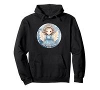 Blue Winter Accessories For Women Cute Christmas Angel Sudadera con Capucha