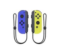 (Blue Yellow) Joycon Wireless Controller For Nintendo Switch,Support Wake-up Function,Left Right Remote Controllers With Wrist Strap