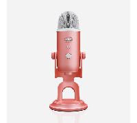 Logitech for Creators Blue Yeti Micrófono USB para Streaming de Gaming, Software Blue Vo!CE, PC, Podcast, Estudio, Mic para Ordenador, Temas únicos de Streamlabs, Acabado de Edición Especial - Rosa