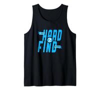 Blue You Know Where I Be. Blue Graphic Camiseta sin Mangas