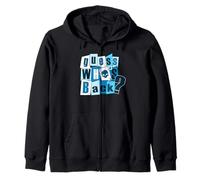 Blue You Thought That I Was Finished? Gráfico Azul Sudadera con Capucha