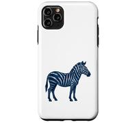 Blue Zebra Animal Africa Safari Trendy Art Carcasa para iPhone 11 Pro MAX