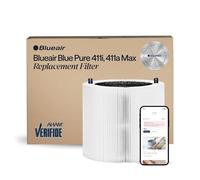 Blueair Blue Pure 411i y 411a Max - Filtro de repuesto F4MAX, compatible con purificadores de aire Blue Pure 411i y 411a Max