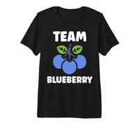 Blueberries Cute Fruit Minimalist Simple Team Blueberry Camiseta Premium