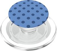 Blueberry Big Polka Dot Boho Vintage Estética Femenina PopSockets PopGrip para MagSafe