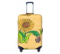 Blueberry Cake - Funda de equipaje de viaje para equipaje de 18 a 32 pulgadas, lavable, resistente a los arañazos, Semillas de girasol y girasoles, L