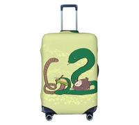 Blueberry Cake - Funda de equipaje de viaje para equipaje de 18 a 32 pulgadas, lavable, resistente a los arañazos, Semillas de girasol, gusano de tierra, serpiente, XL