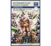 Blueberry Clan Forest Fairies Ephemera Book for ATC Cards, Mini Collages, and Junk Journals: 110 Images to Cut Out and Collage & 16 Backgrounds | Pocket Format 5.5" x 8.5" | Single-Sided Sheets
