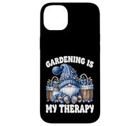 Blueberry Gnome Dad For Gardener Gardening Is My Therapy Carcasa para iPhone 14 Plus