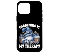 Blueberry Gnome Dad For Gardener Gardening Is My Therapy Carcasa para iPhone 16 Pro Max