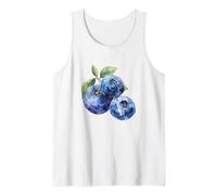 Blueberry Kawaii Charm tee Camiseta sin Mangas