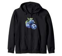Blueberry Kawaii Charm tee Sudadera con Capucha