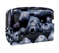 Blueberry - Neceser para mujer, neceser de viaje, bolsa grande de PVC para maquillaje, práctica bolsa organizadora con cremallera, multicolor, 18.5x7.5x13cm/7.3x3x5.1in, Neceser