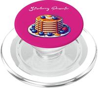Blueberry Pancake Blueberries Love Arce Jarabe Desayuno PopSockets PopGrip para MagSafe
