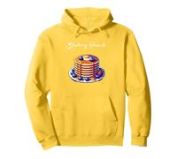 Blueberry Pancake Blueberries Love Arce Jarabe Desayuno Sudadera con Capucha