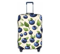 Blueberry Pattern03 - Funda elástica para equipaje extensible y lavable, funda protectora antiarañazos, color blanco, X-Large, blanco, X-Large